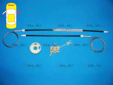 Ремкомплект, подъемный механизм стекла BLIC 6205-30-100802P