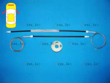 Ремкомплект, подъемный механизм стекла BLIC 6205-30-100812P