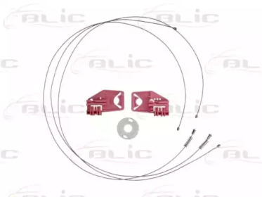 Ремкомплект, подъемный механизм стекла BLIC 6205-43-006801P