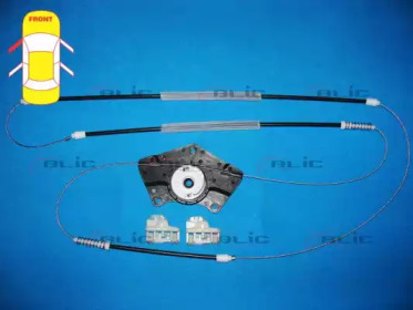 Ремкомплект, подъемный механизм стекла BLIC 6205-43-020801P