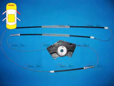 Ремкомплект, подъемный механизм стекла BLIC 6205-43-020806P