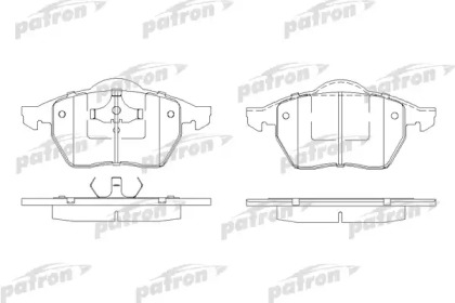 Комплект тормозных колодок PATRON PBP1055