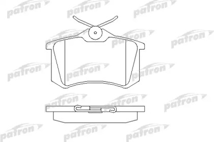 Комплект тормозных колодок PATRON PBP1083