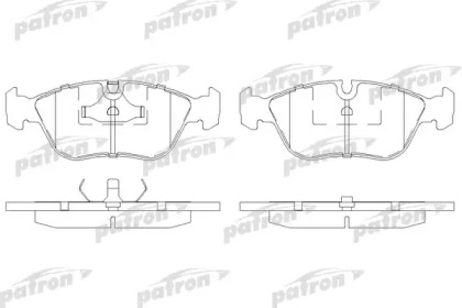 Комплект тормозных колодок PATRON PBP1285