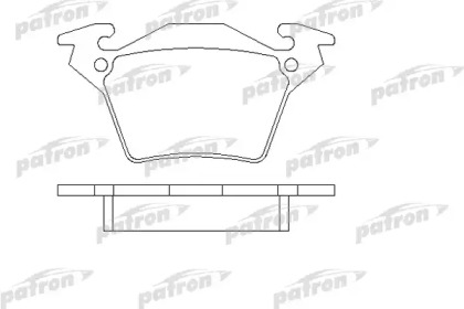 Комплект тормозных колодок PATRON PBP1305