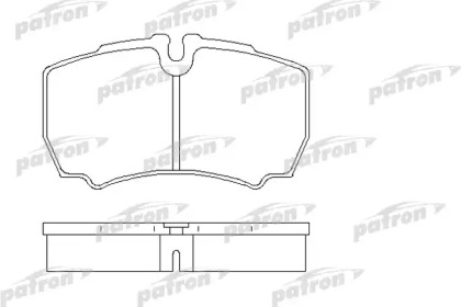 Комплект тормозных колодок PATRON PBP1405