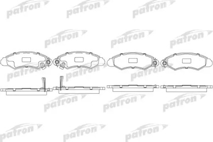 Комплект тормозных колодок PATRON PBP1459