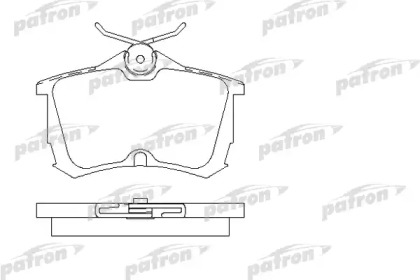 Комплект тормозных колодок PATRON PBP1506