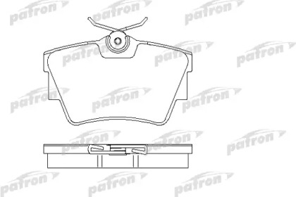 Комплект тормозных колодок PATRON PBP1516