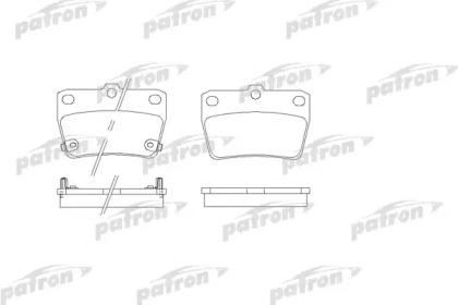 Комплект тормозных колодок PATRON PBP1531
