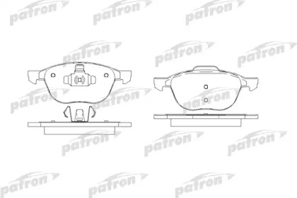 Комплект тормозных колодок PATRON PBP1594