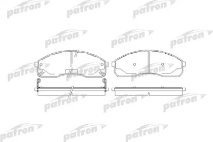 Комплект тормозных колодок PATRON PBP1595
