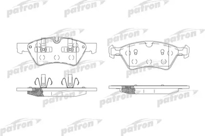 Комплект тормозных колодок PATRON PBP1830