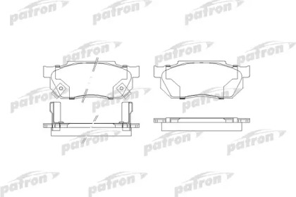 Комплект тормозных колодок PATRON PBP300