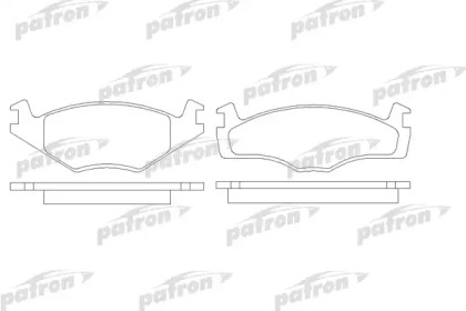 Комплект тормозных колодок PATRON PBP419