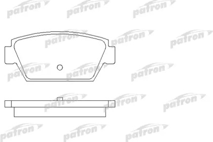 Комплект тормозных колодок PATRON PBP507