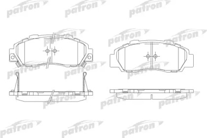 Комплект тормозных колодок PATRON PBP905