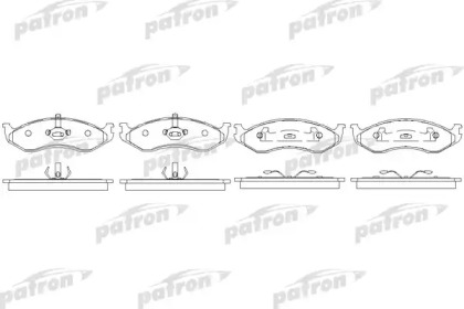 Комплект тормозных колодок PATRON PBP929