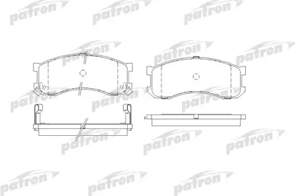 Комплект тормозных колодок PATRON PBP939