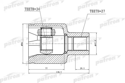 Пыльник PATRON PCV3022