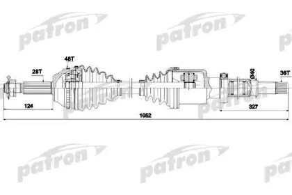 Вал PATRON PDS0290