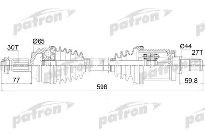 Вал PATRON PDS0421