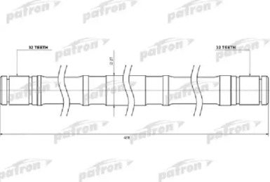 Вал PATRON PDS0449