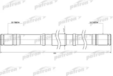 Вал PATRON PDS0450