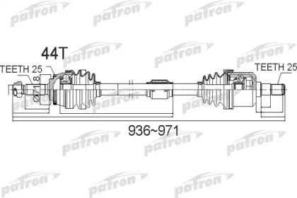 Вал PATRON PDS0487