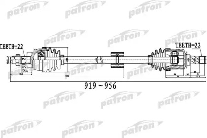 Вал PATRON PDS0527