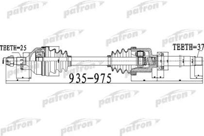 Вал PATRON PDS0528