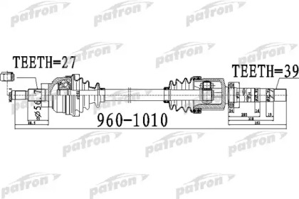 Вал PATRON PDS0531