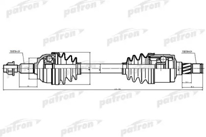 Вал PATRON PDS0621