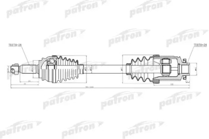 Вал PATRON PDS2034