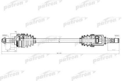 Вал PATRON PDS5530