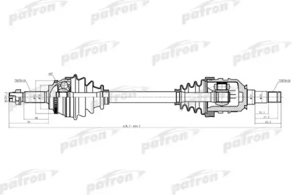 Вал PATRON PDS6235