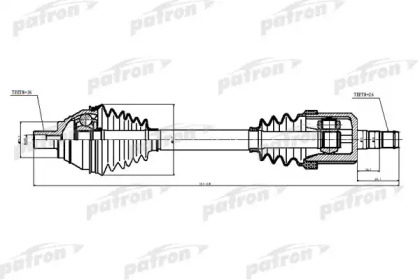 Вал PATRON PDS6876