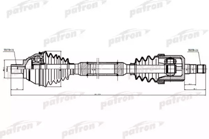 Вал PATRON PDS6877