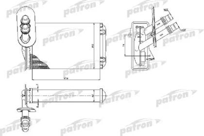 Теплообменник PATRON PRS2074