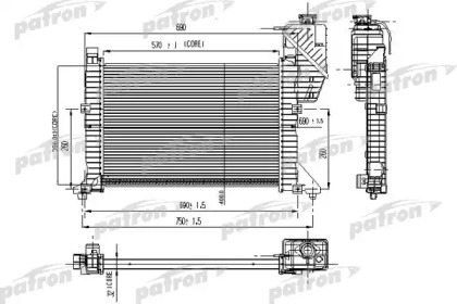 Теплообменник PATRON PRS3464