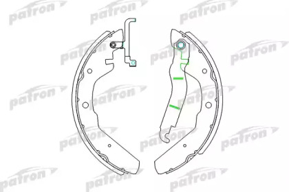 Комлект тормозных накладок PATRON PSP174