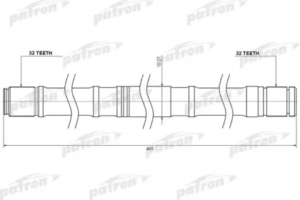 Вал PATRON QG18LH