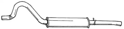 Глушитель выхлопных газов конечный SIGAM 12644