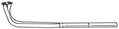 Труба выхлопного газа SIGAM 16113