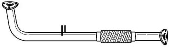 Труба выхлопного газа SIGAM 23149