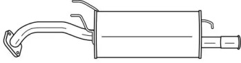Глушитель выхлопных газов конечный SIGAM 24611
