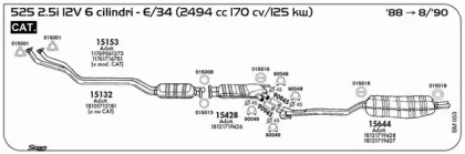 Уплотнительное кольцо, труба выхлопного газа SIGAM 015013