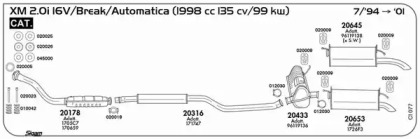 Система выпуска ОГ SIGAM CI077