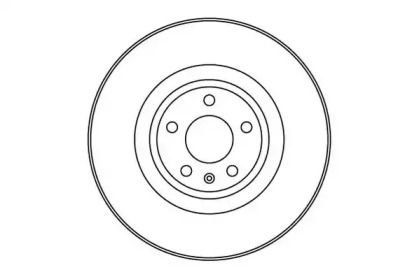 Тормозной диск MOTAQUIP LVBD1165Z