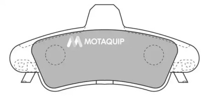 Комплект тормозных колодок MOTAQUIP LVXL1044